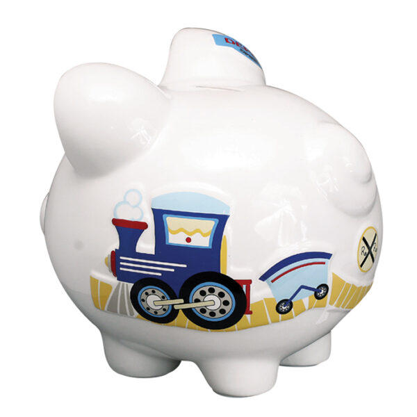 Train Piggy Bank Large