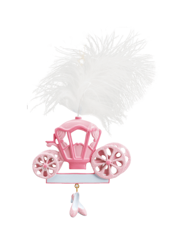 Princess Carriage Heart Personalized