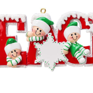 Peace Elves Personalized Christmas