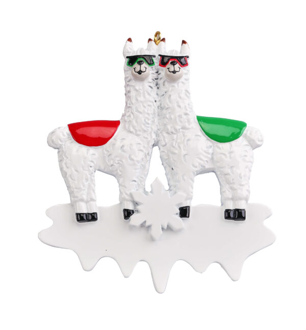 Personalized Cool Llama Christmas