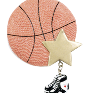 Basketball Star Christmas Tree Ornament