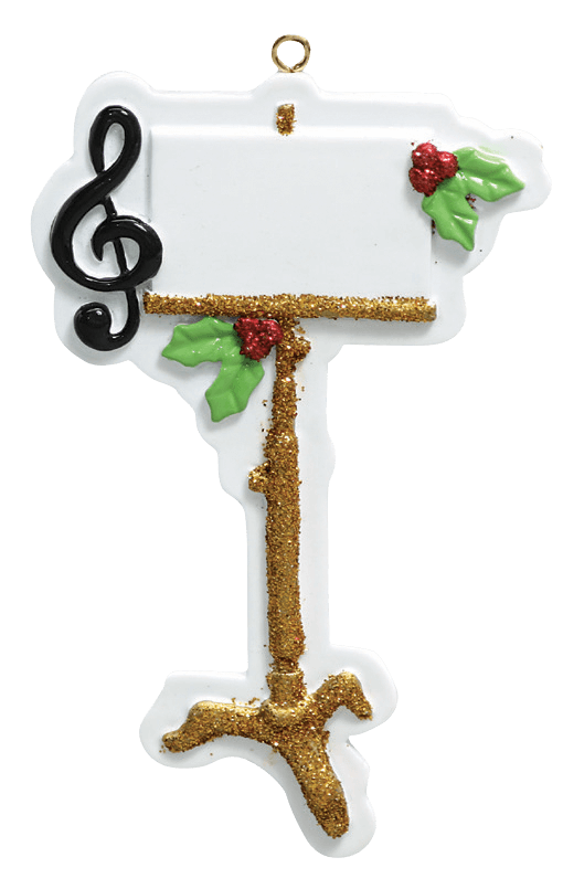 Music Stand Christmas Tree Ornament