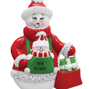 New Mommy Personalized Christmas Ornament