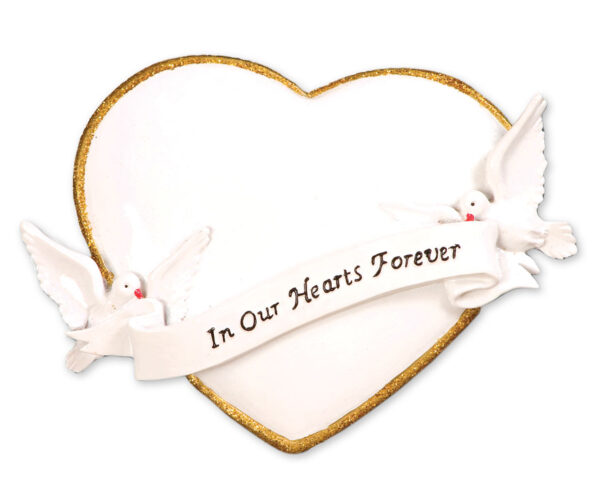 Hearts Forever Personalized Christmas